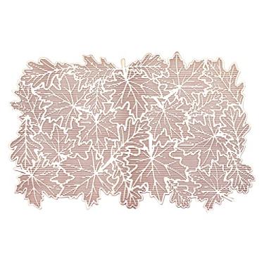 Imagem de Magizi by Tuut, Enfeite de Natal, Lugar Americano Folha, Champagne, 45x30cm