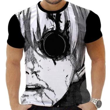 Imagem de Camiseta Camisa Personalizada Anime Clássico Tokyo Ghoul 07 - Zahir St