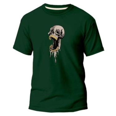 Imagem de Camiseta Algodão Premium Estampa Digital Cranio Derretendo - Pavesi, V