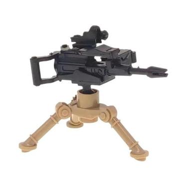 Imagem de Conjunto De Blocos De Montar Militares Com Figuras De Soldados, Armas 