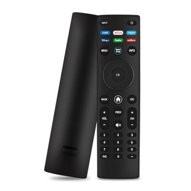 Imagem de Controle remoto universal XRT140 para VIZIO TV: substituição remota XRT136 XRT260 XRT270 para VIZIO TV D/E/M/P/PX/V/OLED, com teclas Vudu/Netflix/Prime/Disney/Hulu/Redbox