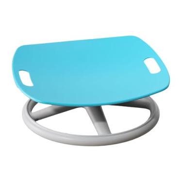 Imagem de Ｂｅｓｇａ Cadeira giratória infantil para treinamento de coordenação, brinquedo sensorial com suporte de peso, assento giratório para meninos e meninas, Azul