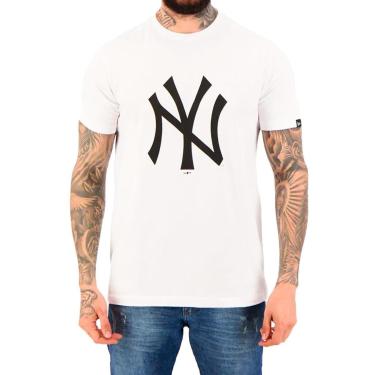 Imagem de Camiseta New Era Masculina MLB New York Yankees Branca-Masculino