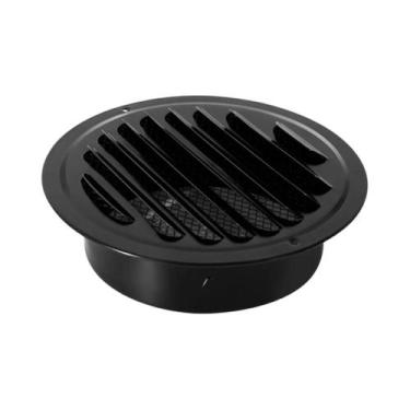Imagem de Grelha De Ventilação Em Aço Inoxidável 70-200mm Redonda Para Proteção 