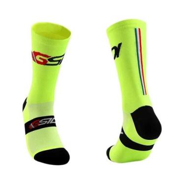 Imagem de Meias De Compressão Para Ciclismo Masculino E Feminino, Meias Esportiv