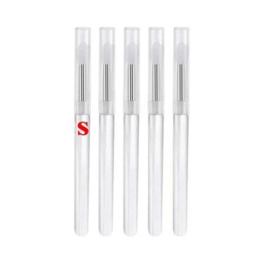 Imagem de Pincel De Silicone Macio Para Batom, Aplicador Portátil Com Cabo Trans