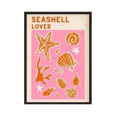 Imagem de Pintura Em Tela De Praia Tropical, Verão, Vinho E Lagosta, Arte De Con