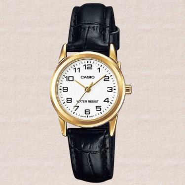 Imagem de Relógio Casio Feminino Analógico Dourado LTP-V001GL-7BUDF