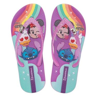 Imagem de Chinelo Infantil Menina Stitch Disney Glam Ipanema Kids