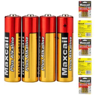 Imagem de Combo de 4 Pilhas AAA 1.5V Alkaline Energia Segura Ideal Para Controle