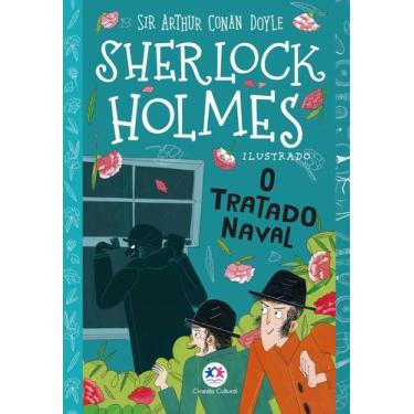 Imagem de Livro - Sherlock Holmes ilustrado - O tratado naval