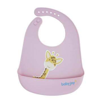 Imagem de Babador De Silicone Pega Migalhas para Bebê 23 cm x 30 cm - BABY JOY, 