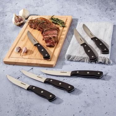 Imagem de Conjunto de Facas para Churrasco 6 Peças Preto Cuisinart - C77TR-S6SK