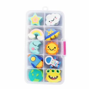 Imagem de Borracha Escolar Infantil Tema Espacial Ideal para Estojo Material Esc