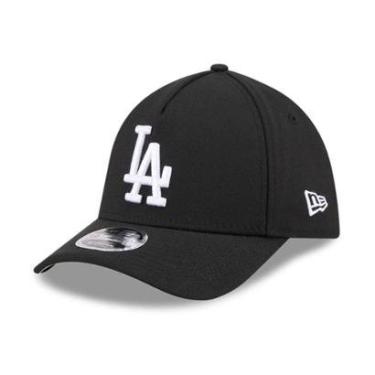 Imagem de BONE NEW ERA 39THIRTY M-CROWN A-FRAME LOS ANGELES DODGERS MLB PRETO-Masculino