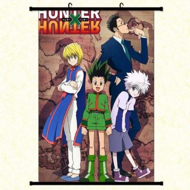 Imagem de Pintura artística de parede Scroll Hunter x Hunter Anime 40x60cm - tai