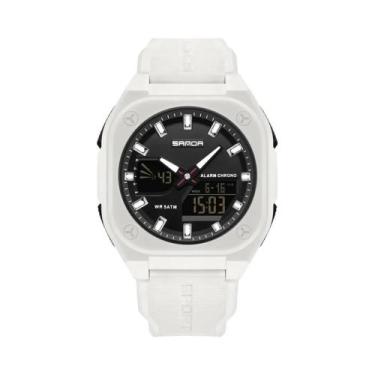 Imagem de Relógio Esportivo Digital Luminoso À Prova d'Água Para Homens, Multifu