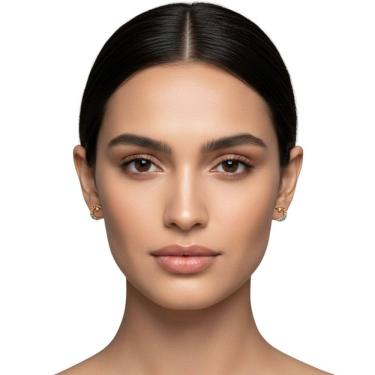 Imagem de Brinco Feminino Lua Colors Banhado a Ouro Semi Jóia Juliana Prado 38102