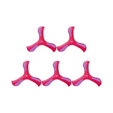 Imagem de Brinquedo Boomerang Macio Para Crianças, Disco Voador De Três Folhas, 