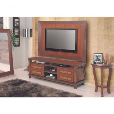 Imagem de Rack Com Painel Suspenso Clássico - Athenas Móveis Montanhês