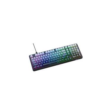 Imagem de Teclado Magnético Gamer Attack Shark X98 HE, Rapid Trigger, 8000Hz, 0.01ms, 98 Teclas, Moonlight, Cinza/Branco - AS-X98HE-MN