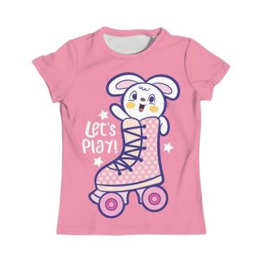 Imagem de Camiseta Gráfica De Dinossauro Para Meninos E Meninas, Manga Curta, Ro