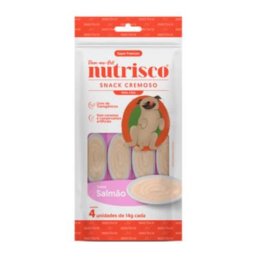 Imagem de Petisco Cães Snack Cremoso Nutrisco Salmão 56Gr