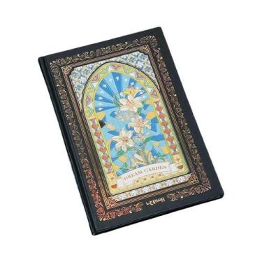 Imagem de Caderno A5 Com Capa Dura E Folhas Douradas, 96 Folhas Com Linhas Horiz