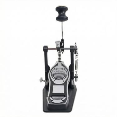 Imagem de Pedal De Bumbo Para Bateria Acústica e Eletrônica Voik VPB50 Corrente 