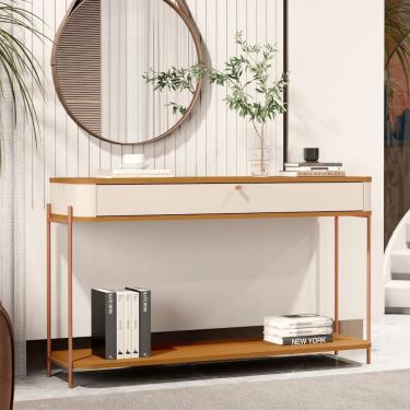 Imagem de Aparador 1 Gaveta com Pes Em MDF Tucupi JB Moveis