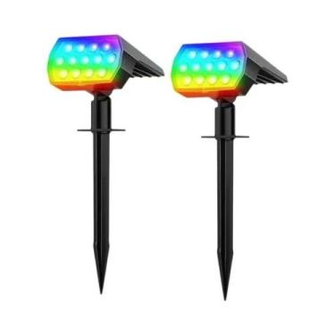 Imagem de 52 Luzes Solares LED Para Exterior Com 3 Modos, IP65 À Prova d'Água, L