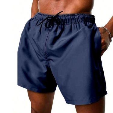 Imagem de Bermuda masculina com bolso praia academia treino tactel Tamanho:GCor: