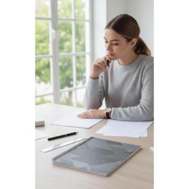 Imagem de Agenda Executiva 2026 Diária Grande 200x275mm Elegante - Congratulatio