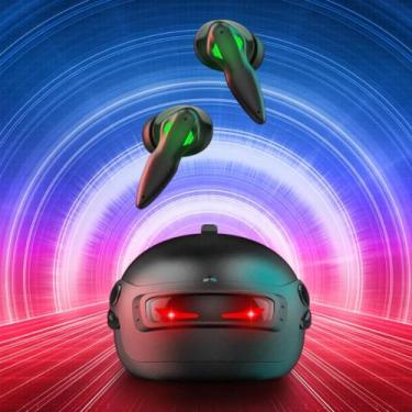 Imagem de maston RS-37 Fone de Ouvido Bluetooth Sem Fio Gamer com Microfone Prem
