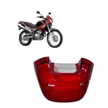 Imagem de Lente Da Lanterna Traseira Vermelha Nx400 Falcon 2000/2015 - Valplas