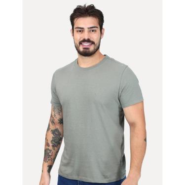 Imagem de Camiseta John John Slim Fit One Cinza Médio 41.54.1015 58-Masculino