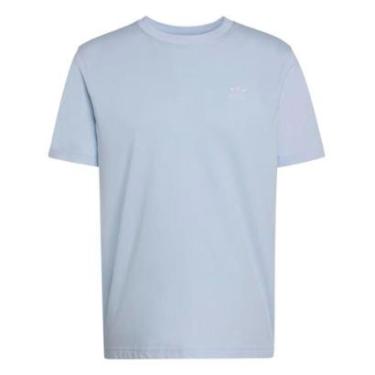 Imagem de Camiseta Adidas Trefoil Essentials Crystal Sky-Masculino