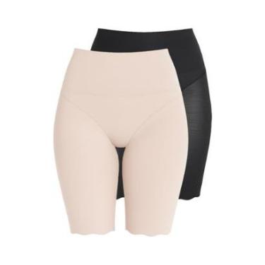 Imagem de Kit com 2 Bermudas Feminina Modeladora Liz 74384-Feminino