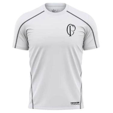 Imagem de Camisa Corinthians Branco Masculina Oficial Licenciada-Masculino