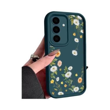 Imagem de Capa De Telefone Floral Macia Para Samsung Galaxy S26 S25 Edge A57 A37