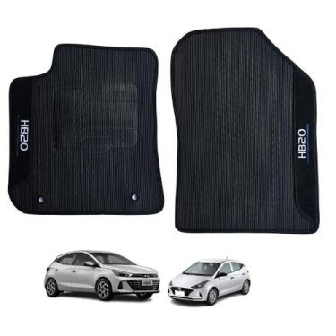 Imagem de Jogo Tapete Borracha Para Hb20 Comfort 20 21 22 23 24 25 26 - Ecotap