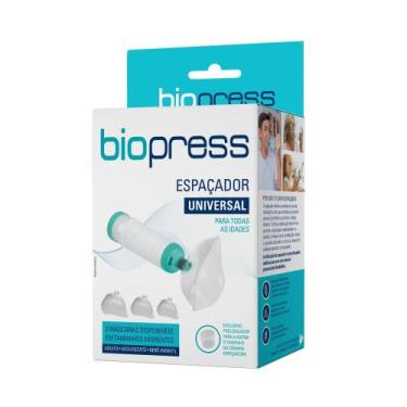 Imagem de Espaçador Universal Biopress Tamanho Único Biopress 1 Kit 3 Máscaras