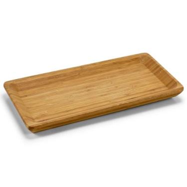Imagem de Travessa em Bambu Retangular 25x13x2cm TopGet