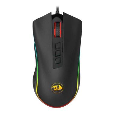 Imagem de Mouse gamer redragon cobra fps, rgb chroma, 24000dpi, sensor óptico, u