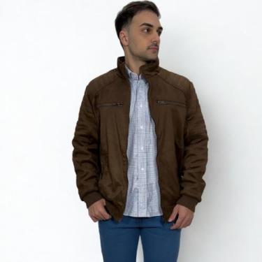 Imagem de Jaqueta Masculina Marrom Casual De Frio Forrada Inverno - Enrico Rossi