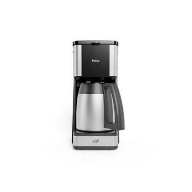 Imagem de Cafeteira Elétrica Philco PCF40D 40 Xícaras Jarra Thermo Inox 1,6L Preto 110V