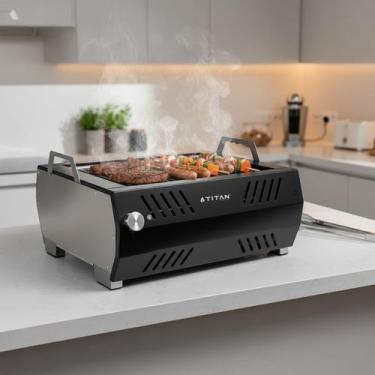 Imagem de Churrasqueira Grill Elétrica Portátil Fine Move 2400W 220V Titan - Tit