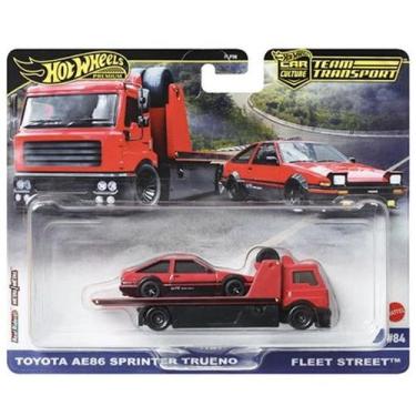Imagem de Hot Wheels Equipe de Transporte Toyota AE86 Sprinter Trueno Fleet Stre