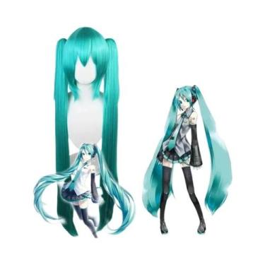 Imagem de Cosplay Miku: Conjunto Completo de Couro Prateado - Vestido de Marinhe