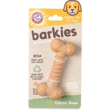 Imagem de Brinquedo de Roer Barkies Classic Bone Arm&hammer Cães Até 15kg